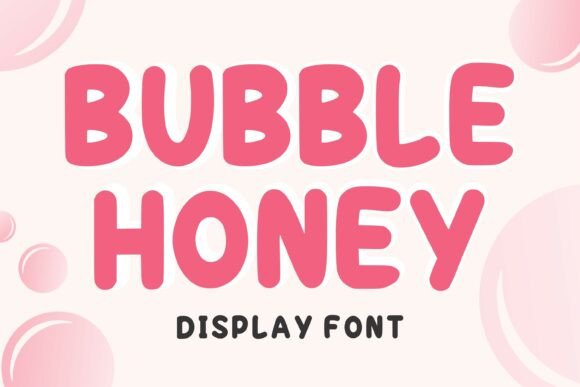 Bubble Honey: A Playful Font for Friendly Designs