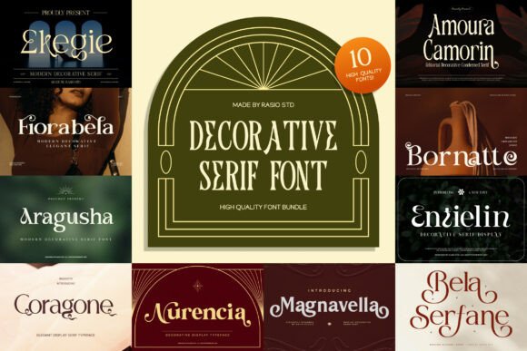 Decorative Serif: Fonts with Character and Soul