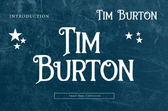 Embracing the Whimsical Darkness of the Tim Burton Font