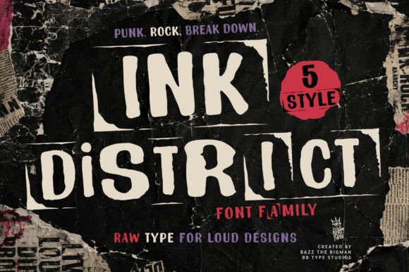 Ink District: Channeling Raw Energy in Your Designs