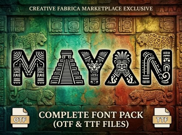 Mayan: A Bold Typeface for Unforgettable Branding