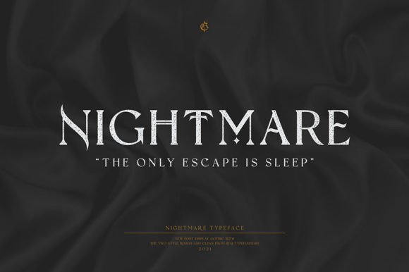 Nightmare Gothic: Bold Blackletter for Modern Branding