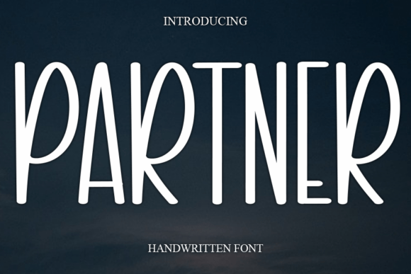 Partner: The Sweet, Cursive Font for Joyful Designs