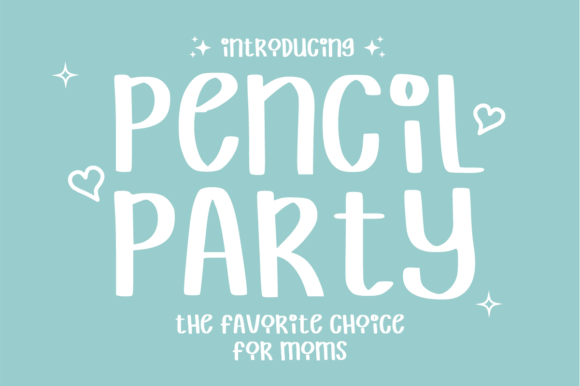 Pencil Party: The Handwritten Font for Authentic Branding
