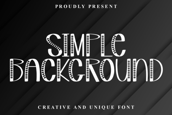 Simple Background: The Handwritten Font That Radiates Joy