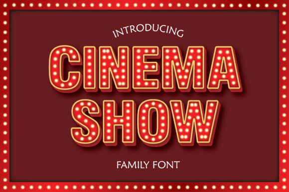 Unlocking Creativity: The Unique Appeal of Cinema Show Font